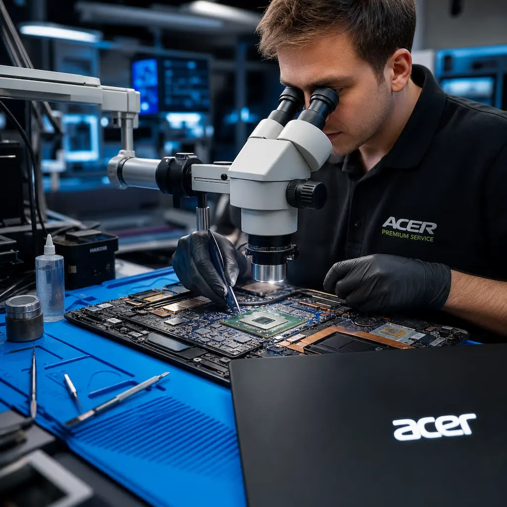 Замена видеокарты ноутбука Acer в Зеленогорске