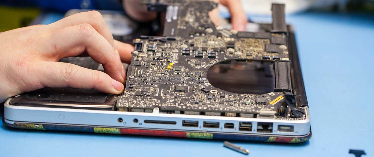 Замена или ремонт видеочипа ноутбука Apple MacBook в Зеленогорске