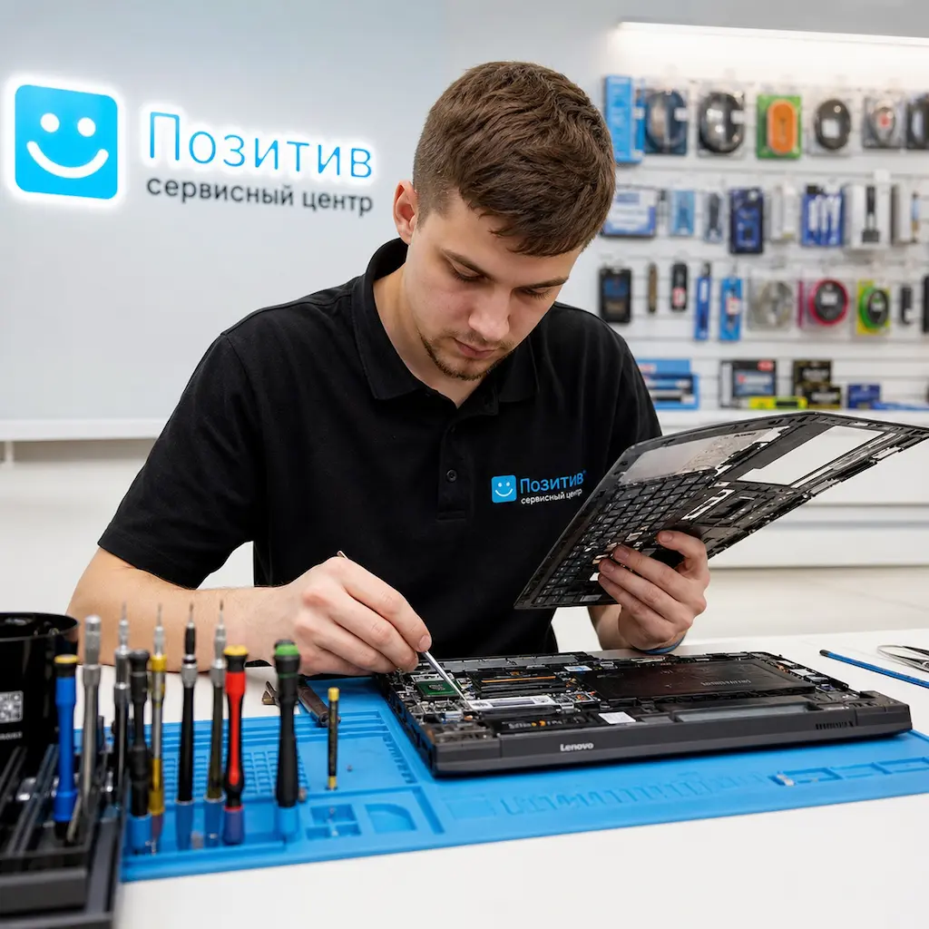 заменить клавиатуру на ноутбуке Lenovo в Зеленогорске