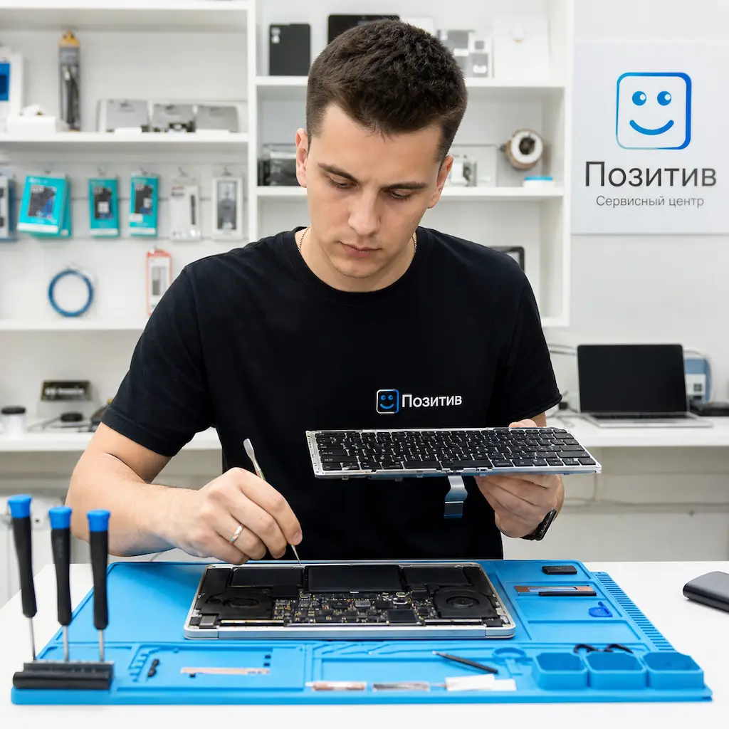 заменить клавиатуру на Apple Macbook в Зеленогорске