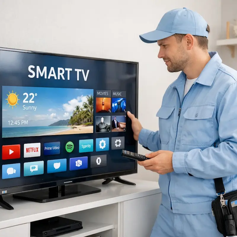 Настройка Smart TV в Зеленогорске