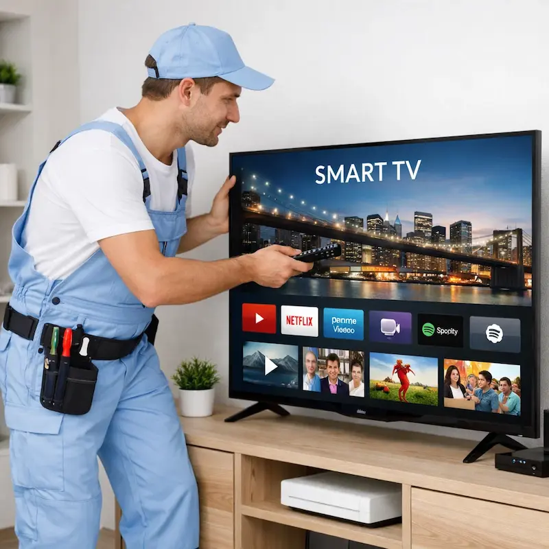 Как вызвать мастера для настройки Smart TV в Зеленогорске