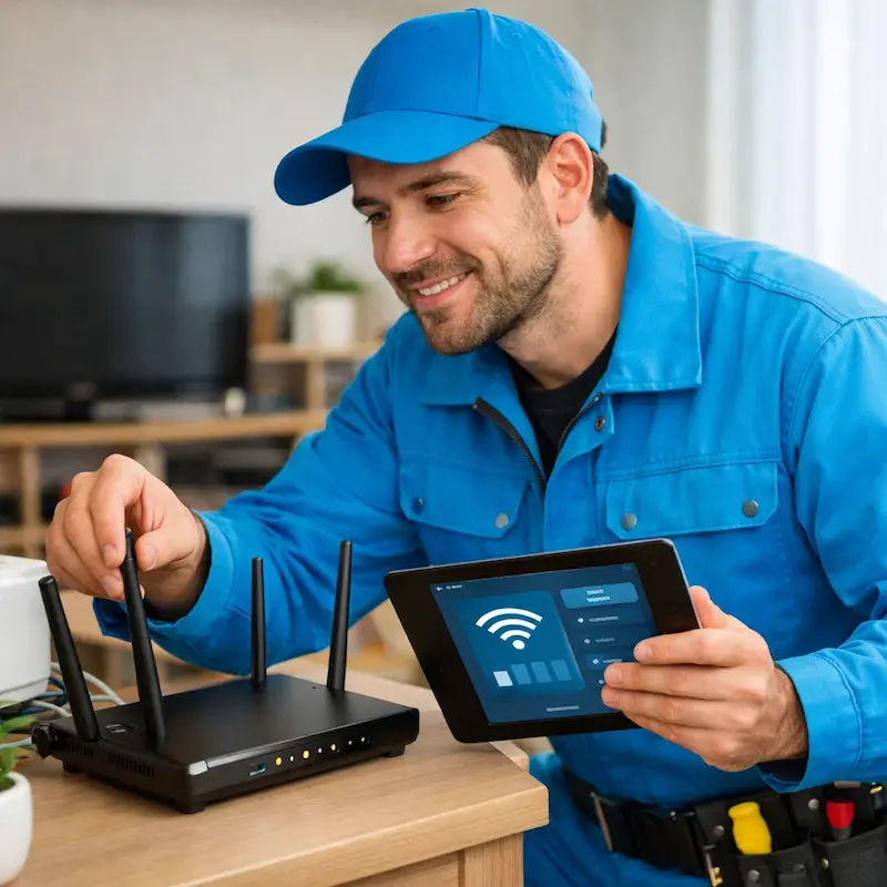 Настройка Wi-Fi для квартиры, дома и офиса в Зеленогорске