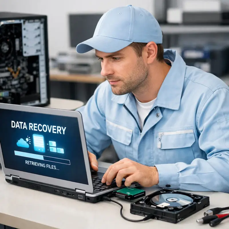 Восстановление данных и файлов в Зеленогорске