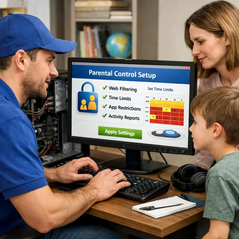 установка родительского контроля в Зеленогорске