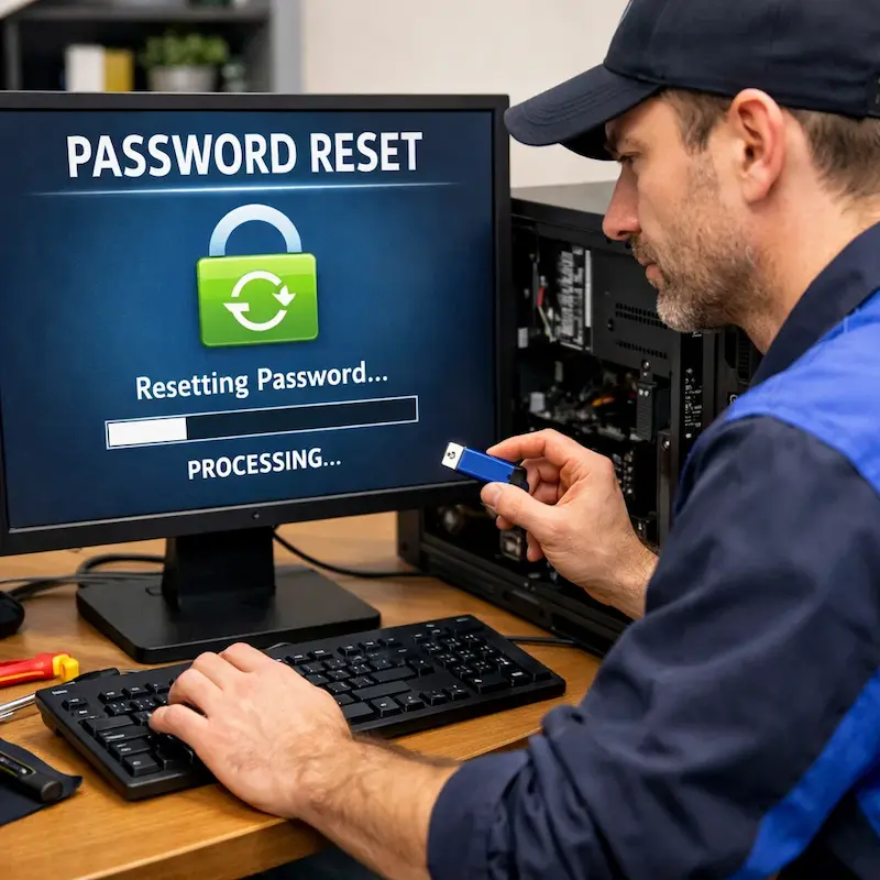 Удаление пароля на компьютере в Зеленогорске