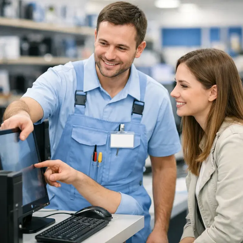 Помощь в выборе компьютера и комплектующих в Зеленогорске