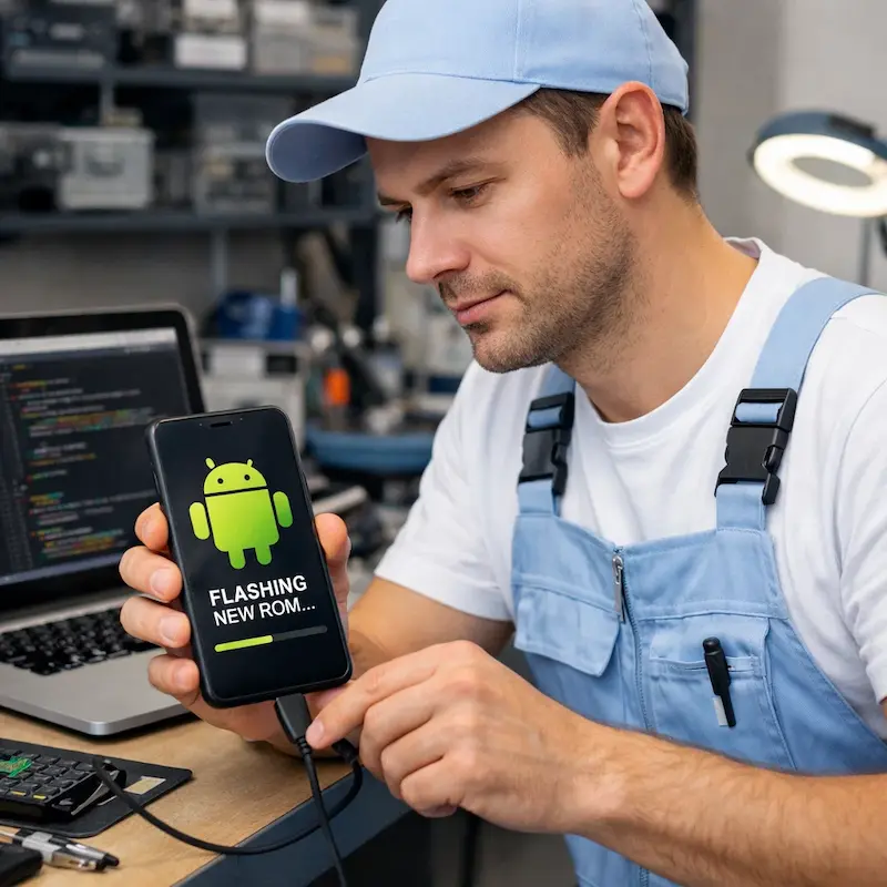 Прошивка Android в Зеленогорске