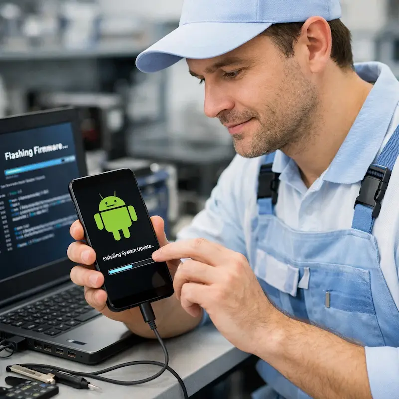 Перепрошить телефон в Зеленогорске