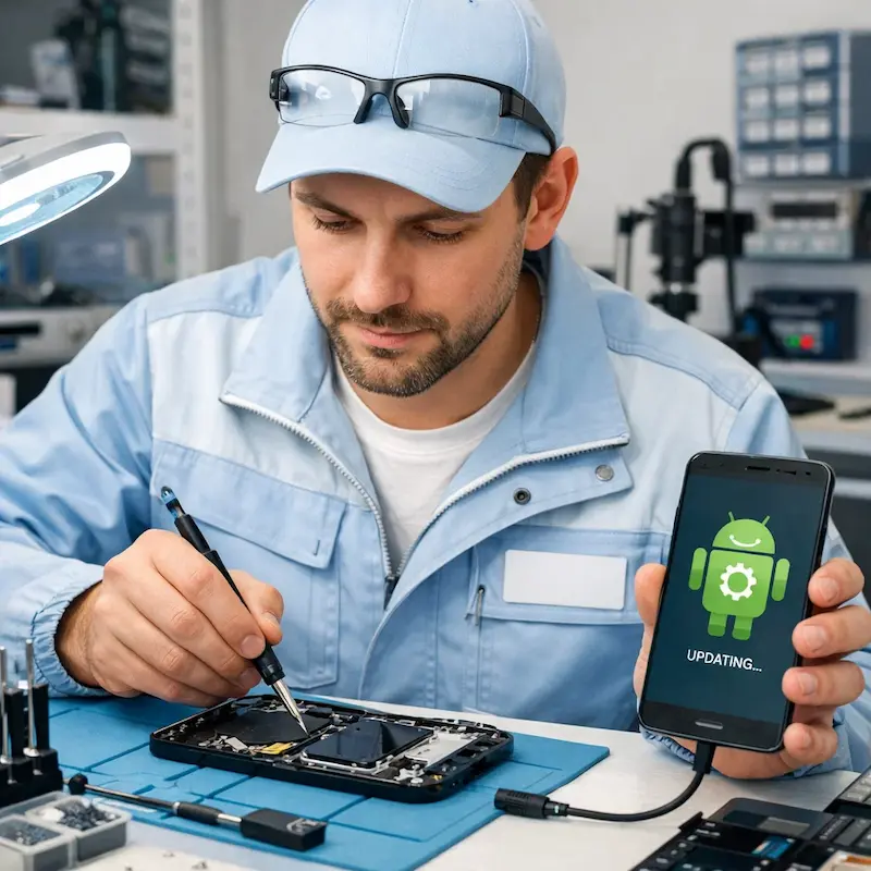 Настройка системы Android в Зеленогорске