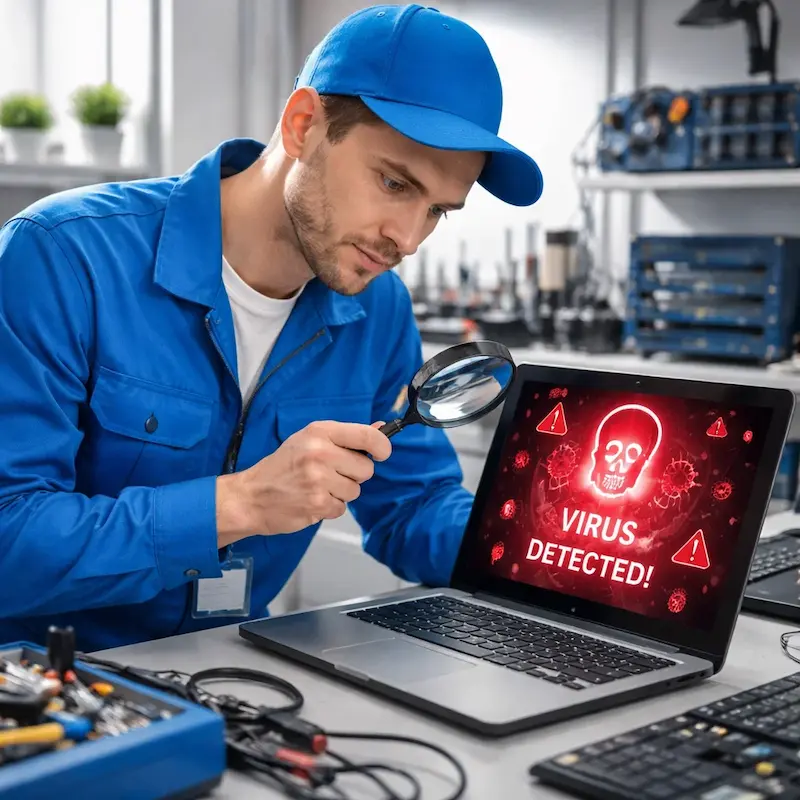 Поиск компьютерных вирусов в Зеленогорске